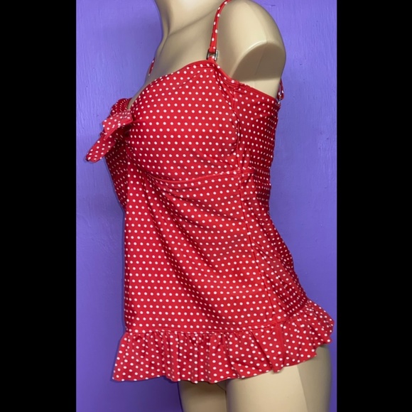 Christin Michaels Women's Tankini Top size XL - Picture 4 of 10